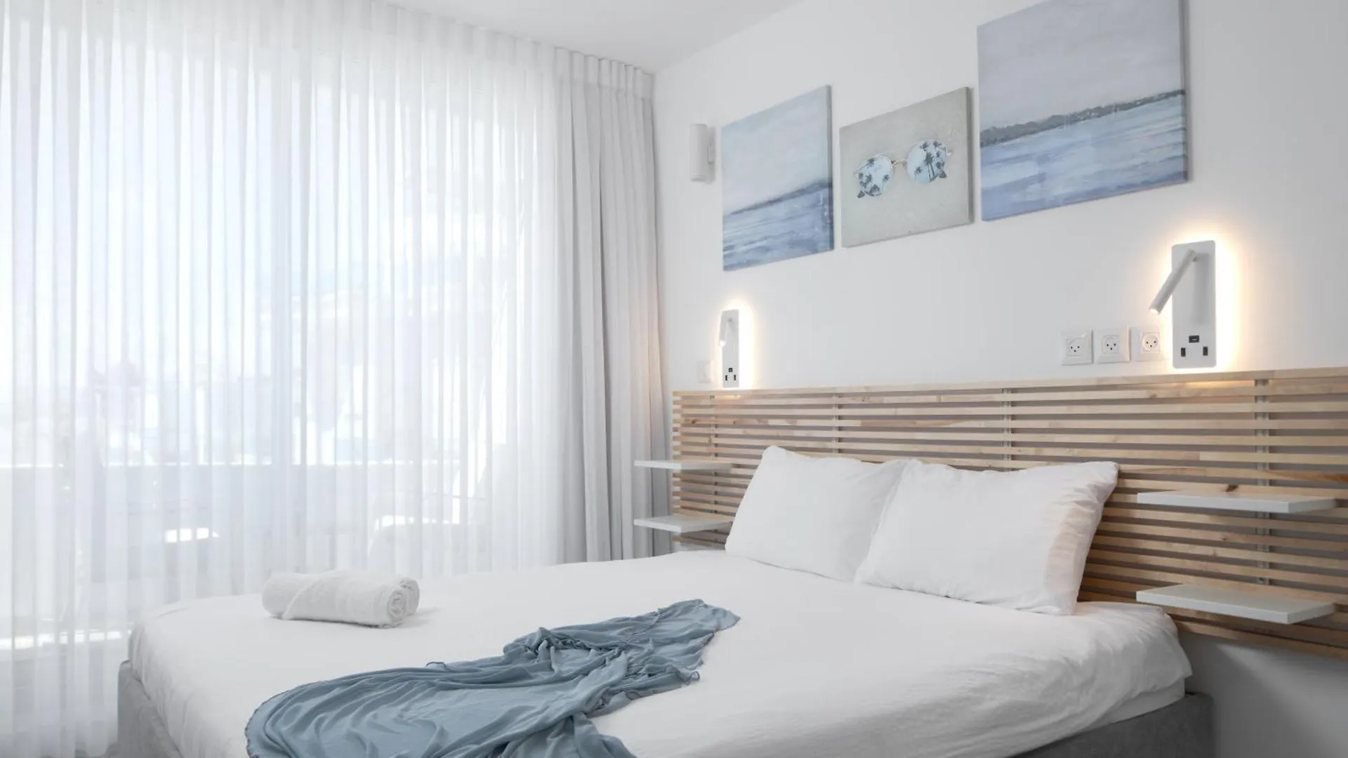 סוויטה עם נוף וצמודה לים במתחם Seaside היוקרתי עם בריכה - By Seaelo Apartment Eilat